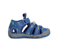 D.D.Step sandale baieti "Quick Dry" 20-25 Bermuda Blue cu cameleon