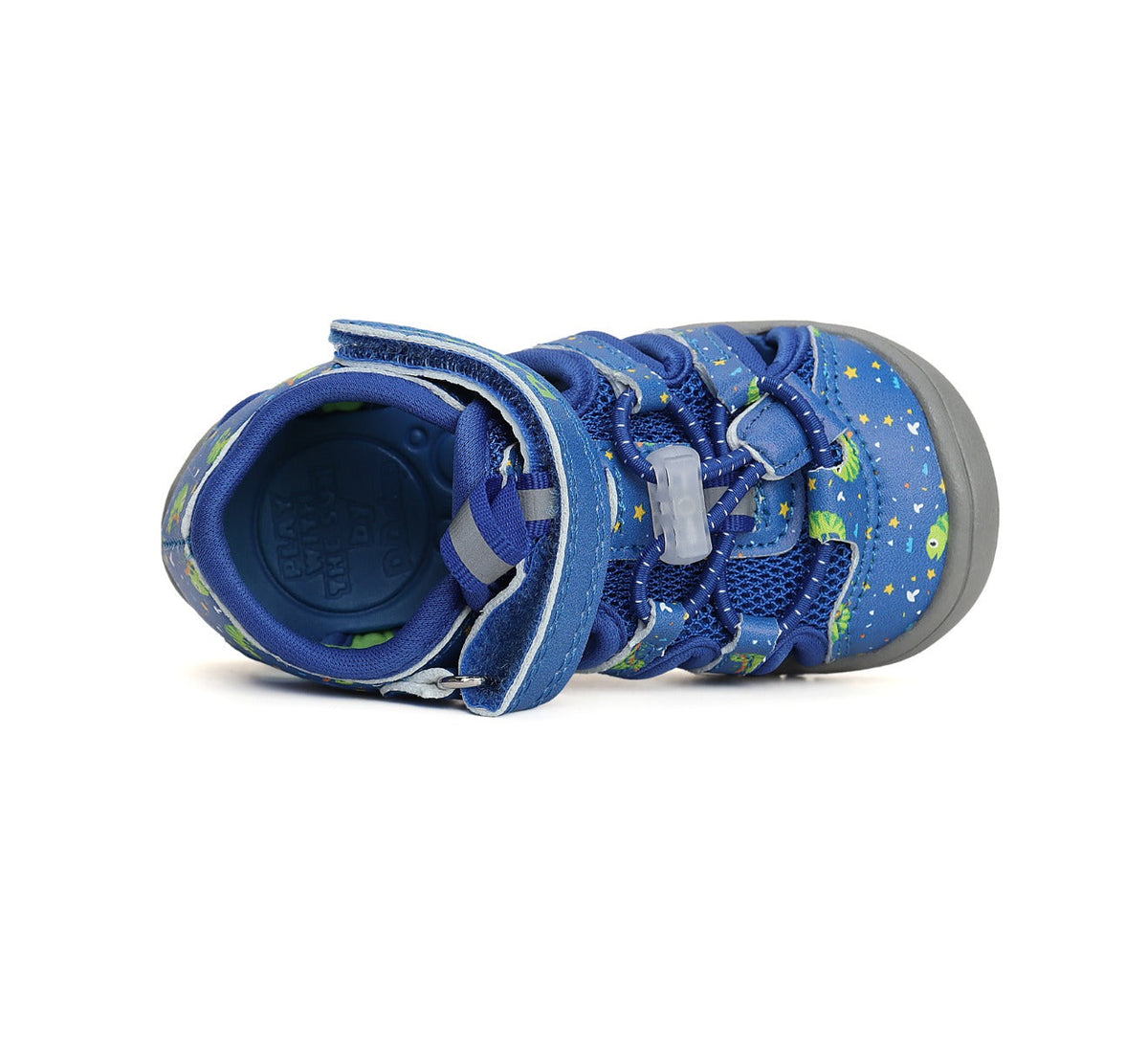 D.D.Step sandale baieti "Quick Dry" 20-25 Bermuda Blue cu cameleon