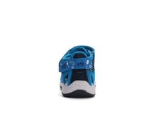 D.D.Step sandale baieti "Quick Dry" 26-31 Bermuda Blue cu masina