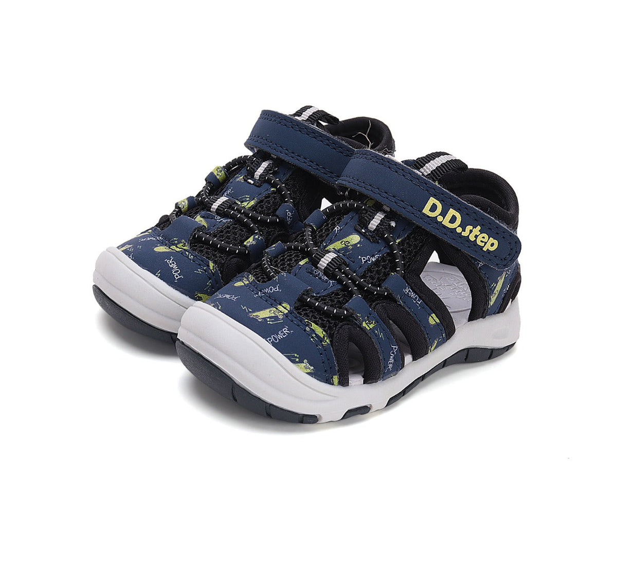 D.D.Step sandale baieti "Quick Dry" 20-25 Black Power Imagine principală a produsului