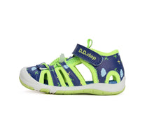 D.D.Step sandale baieti "Quick Dry" 26-31 Calypso Sky cu avioane