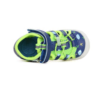 D.D.Step sandale baieti "Quick Dry" 26-31 Calypso Sky cu avioane