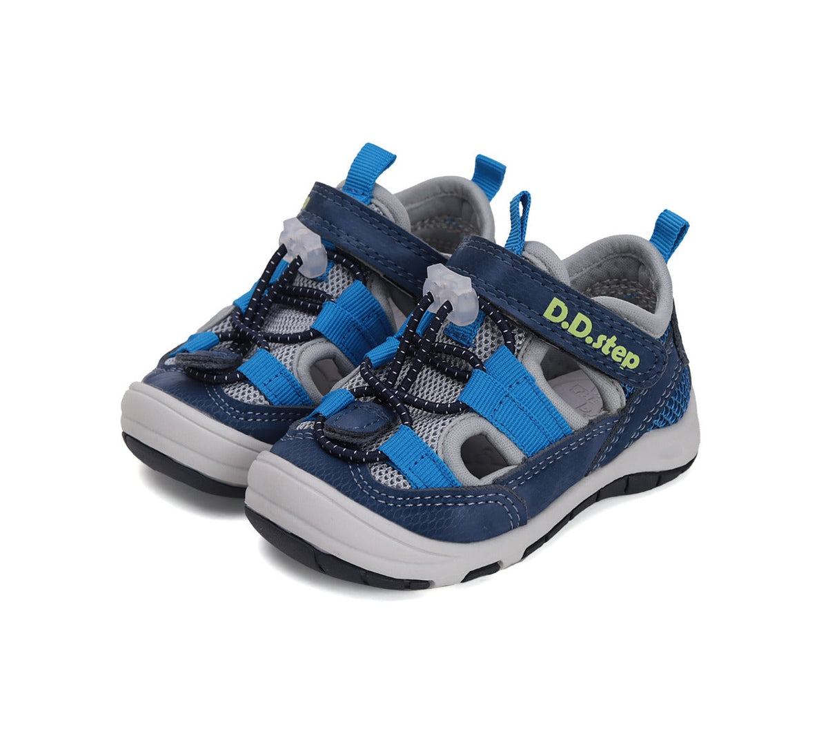 D.D.Step sandale baieti "Quick Dry" 26-31 Light Grey Imagine principală a produsului