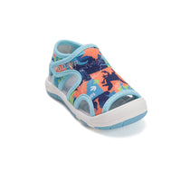 D.D.Step sandale baieti "Quick Dry" 20-31 Aero Blue cu dino