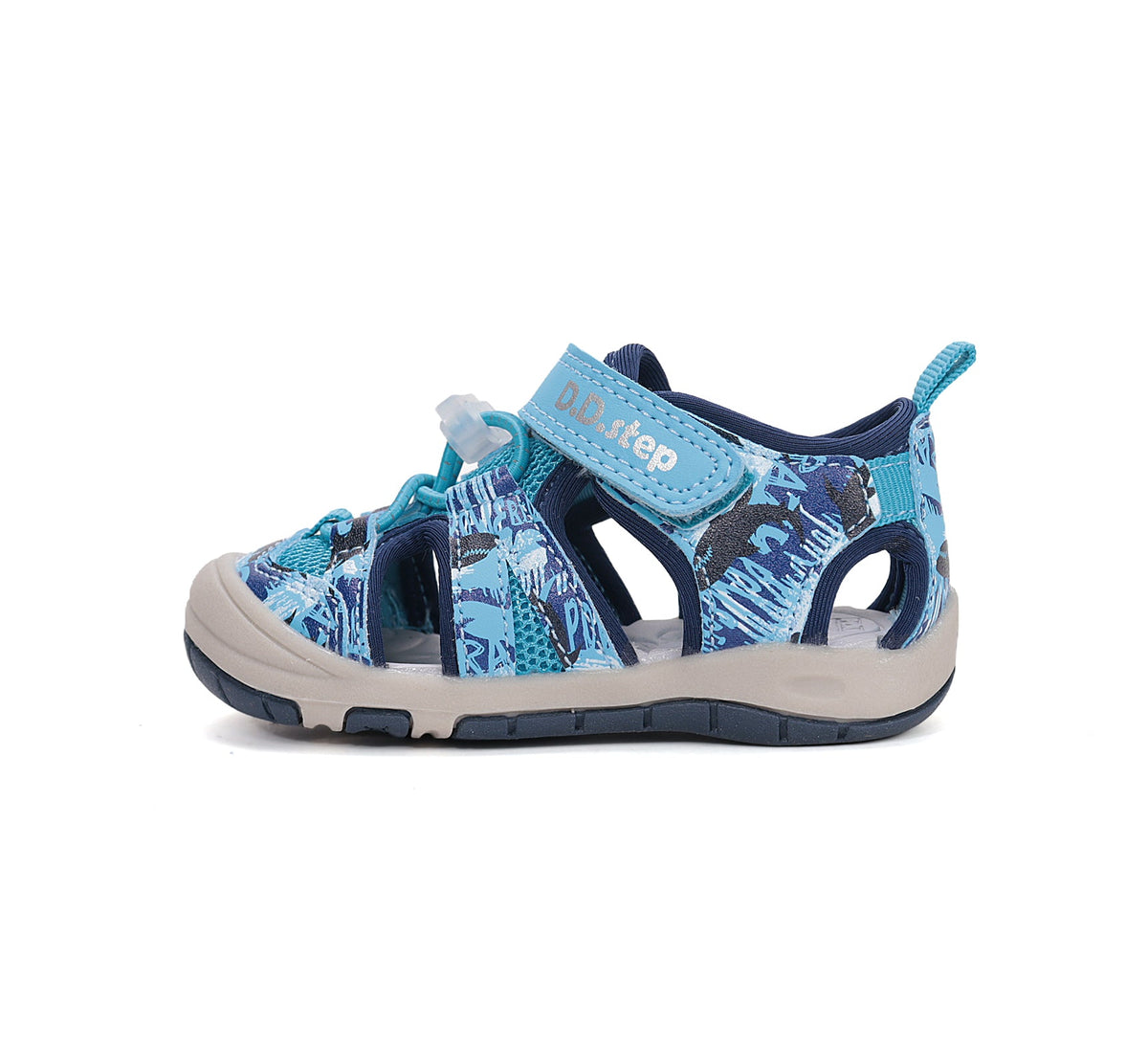 D.D.Step "Quick Dry" fiú szandál 20-31 tengerészkék