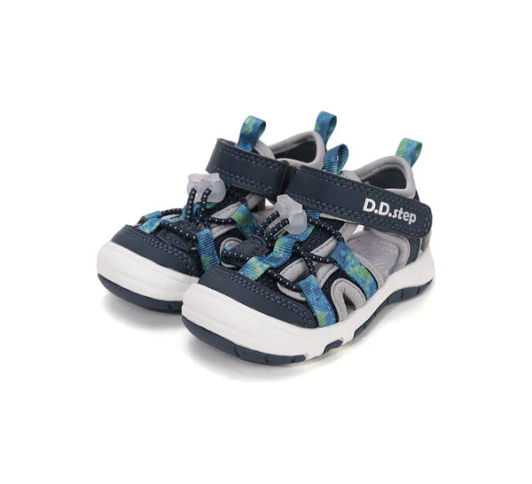 D.D.Step sandale baieti "Quick Dry" 20-31 Royal Blue Imagine principală a produsului