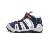D.D.Step sandale baieti "Quick Dry" 26-31 Bermuda Blue cu stele