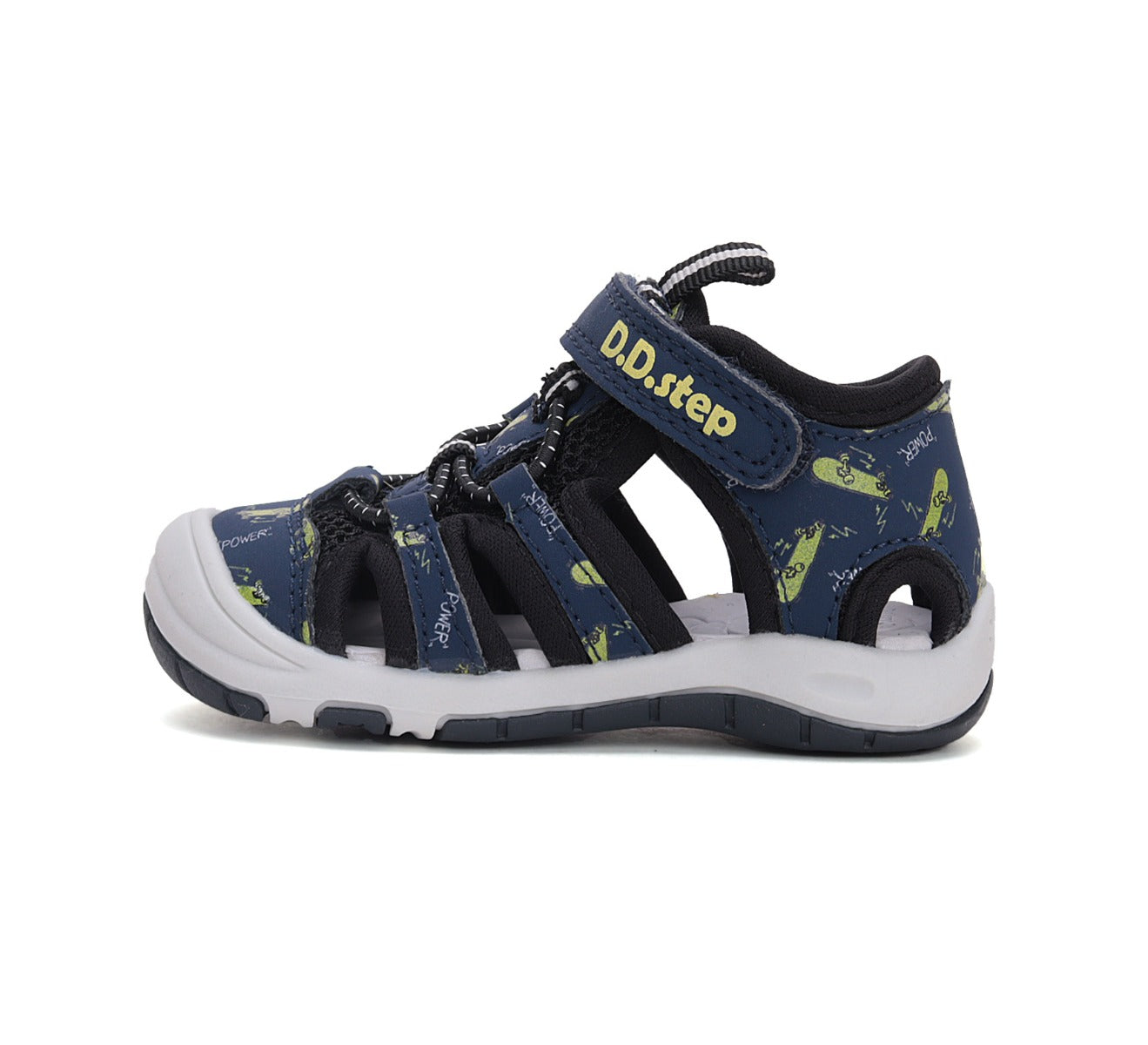 D.D.Step sandale baieti "Quick Dry" 26-31 Black surf Imagine secundară a produsului