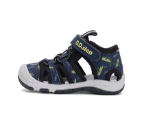 D.D.Step sandale baieti "Quick Dry" 26-31 Black surf