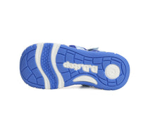 D.D.Step sandale baieti "Quick Dry" 26-31 Sky Blue cu dino