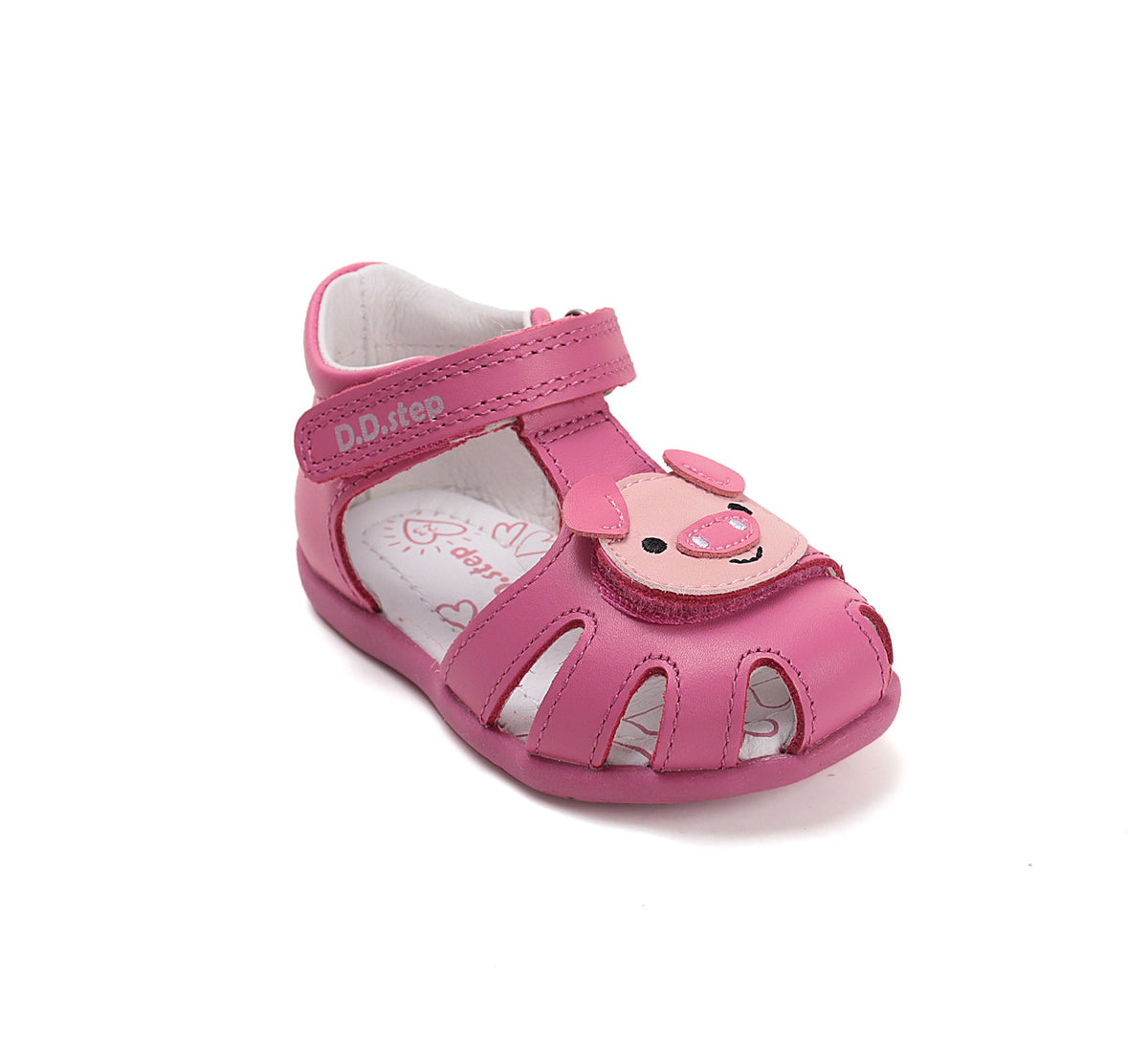 D.D.Step szandál lányoknak 18-25 Pink malaccal