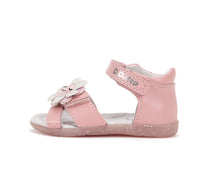 D.D.Step sandale fete 25-30 Baby Pink cu floare