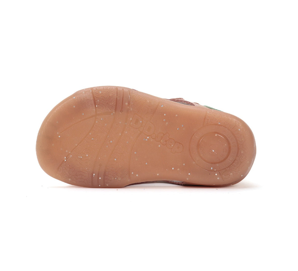 D.D.Step sandale fete 19-24 Baby Pink cu flori