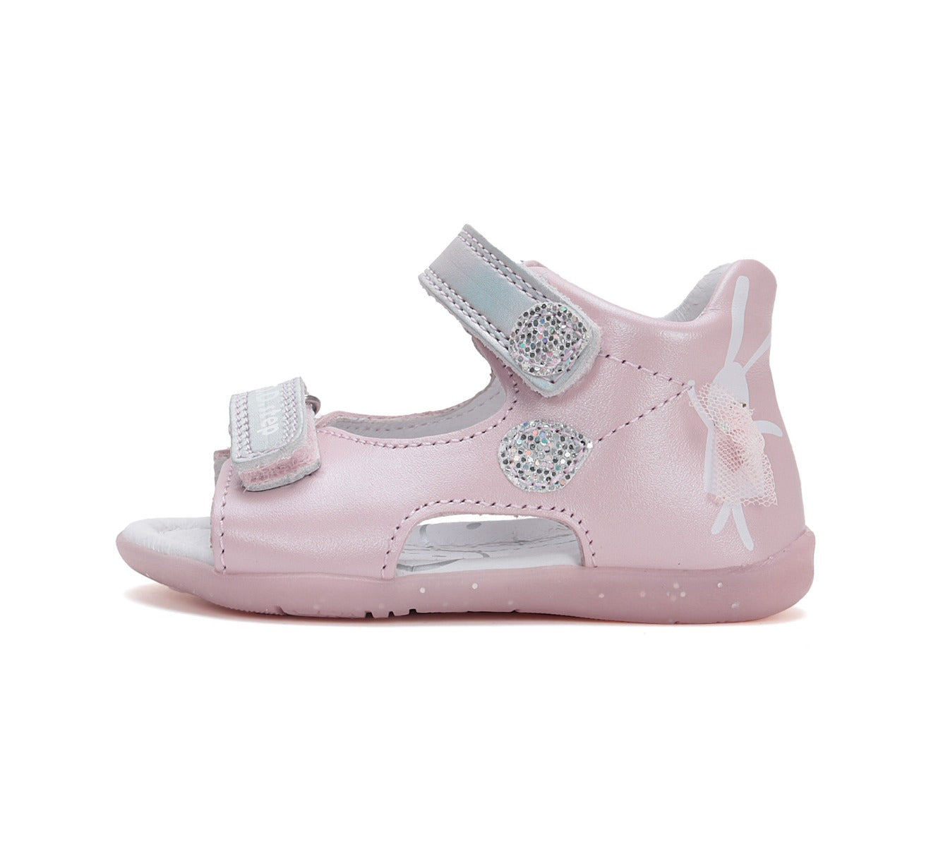 D.D.Step sandale fete 25-30 Baby Pink cu iepuras Imagine secundară a produsului