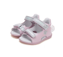 D.D.Step sandale fete 19-24 Baby Pink cu iepuras