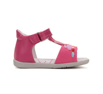 D.D.Step sandale fete 19-24 Dark Pink cu iepuras