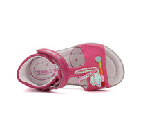 D.D.Step sandale fete 19-24 Dark Pink cu iepuras