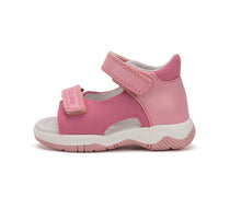 D.D.Step sandale fete 25-30 Dark Pink cu roz