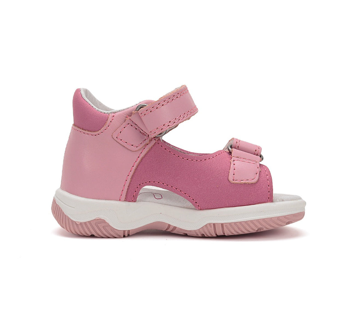 D.D.Step sandale fete 25-30 Dark Pink cu roz