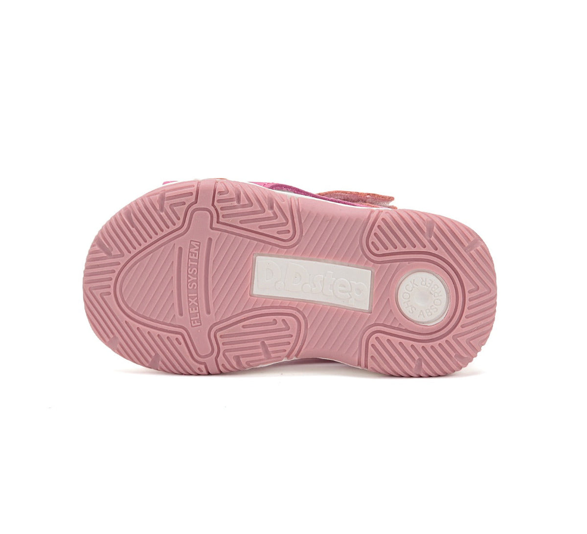 D.D.Step sandale fete 25-30 Dark Pink cu roz
