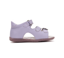 D.D.Step sandale fete 19-24 Mauve cu flori