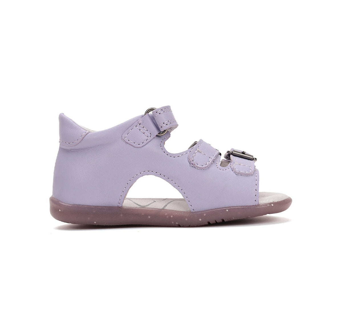 D.D.Step sandale fete 19-24 Mauve cu flori