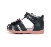 D.D.Step sandale fete 19-24 Royal Blue cu ursulet