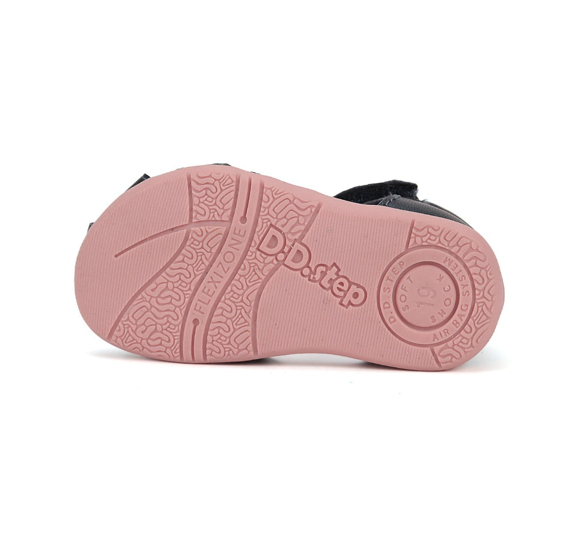 D.D.Step sandale fete 19-24 Royal Blue cu ursulet