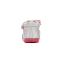 D.D.Step sandale fete 19-24 Silver cu floare