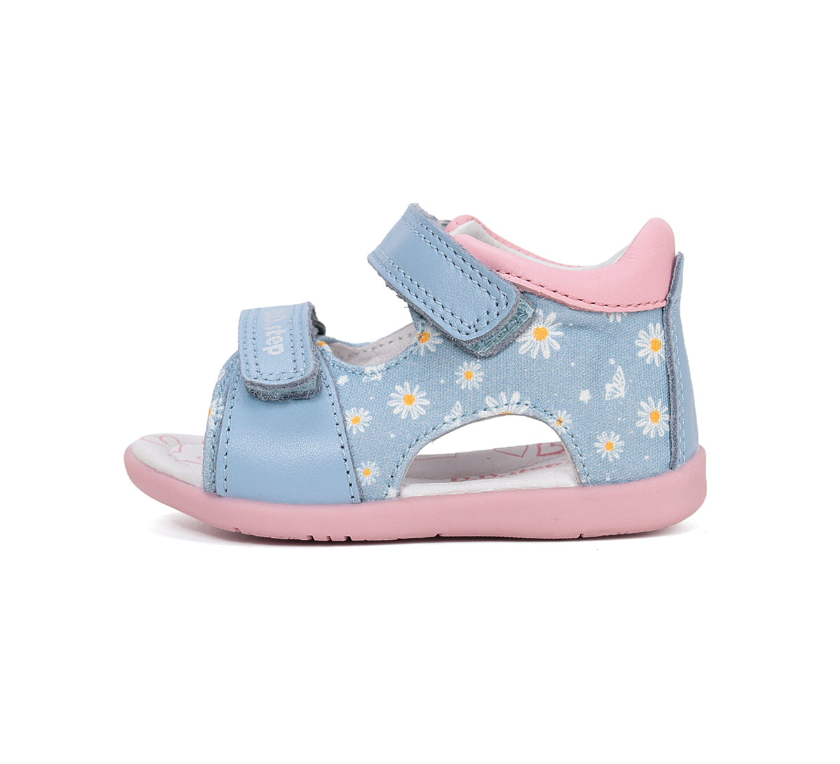D.D.Step sandale fete 20-25 Aero Blue cu margarete