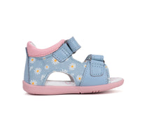 D.D.Step sandale fete 20-25 Aero Blue cu margarete