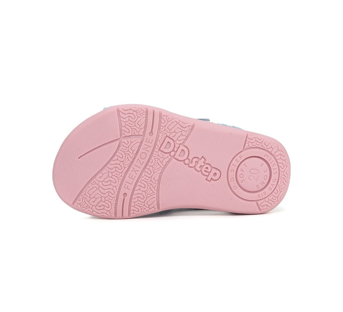 D.D.Step sandale fete 20-25 Aero Blue cu margarete