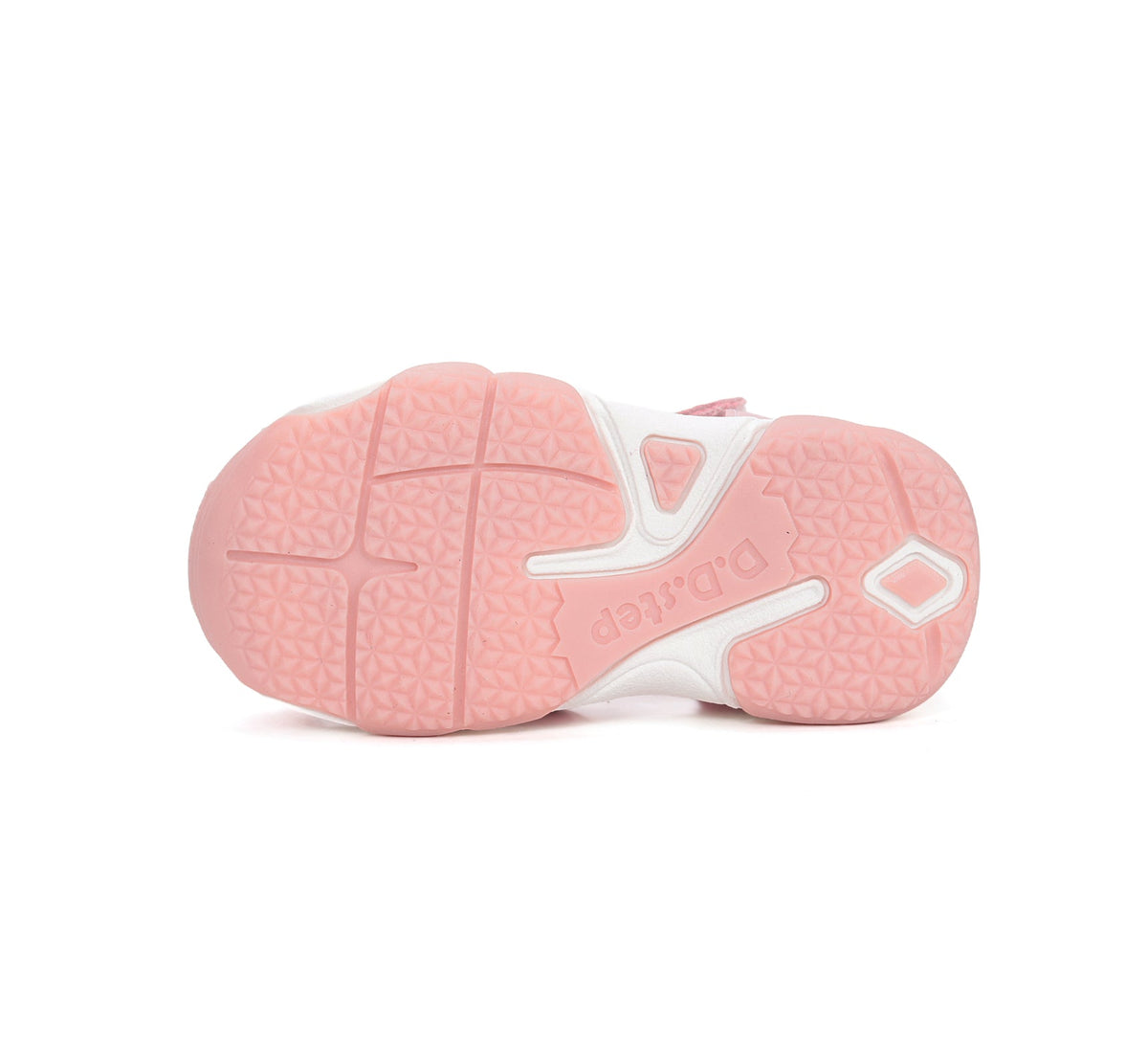 D.D.Step szandál lányoknak 20-25 Baby Pink virágokkal
