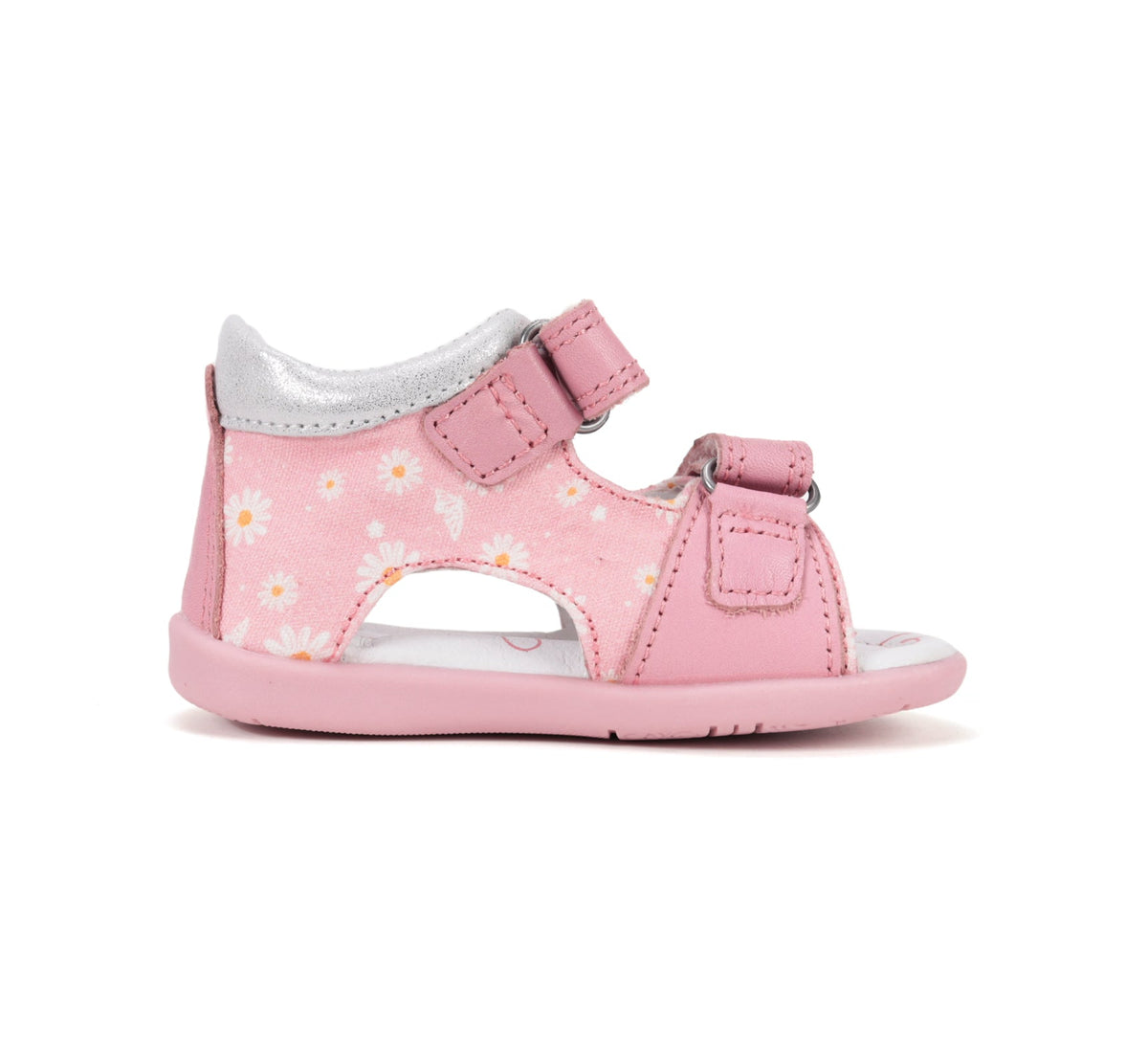 D.D.Step sandale fete 20-25 Baby Pink cu margarete