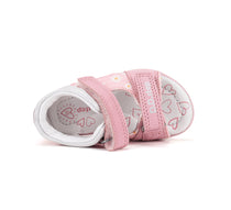 D.D.Step sandale fete 20-25 Baby Pink cu margarete
