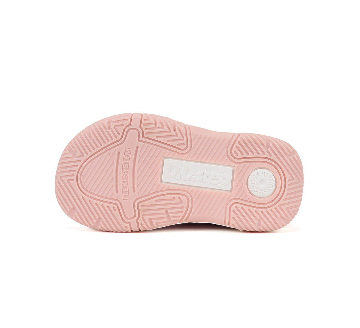 D.D.Step sandale fete 19-24 Baby Pink cu unicorn