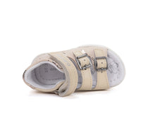 D.D.Step szandál lányoknak 19-24 Cream egyszarvúval