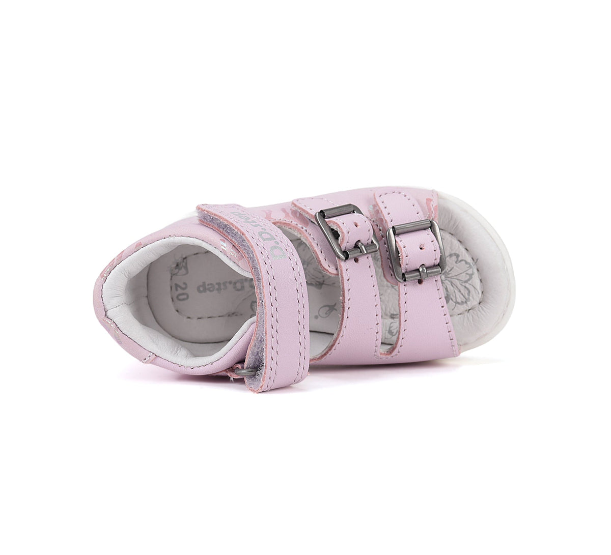 D.D.Step sandale fete 25-30 Lila cu unicorn