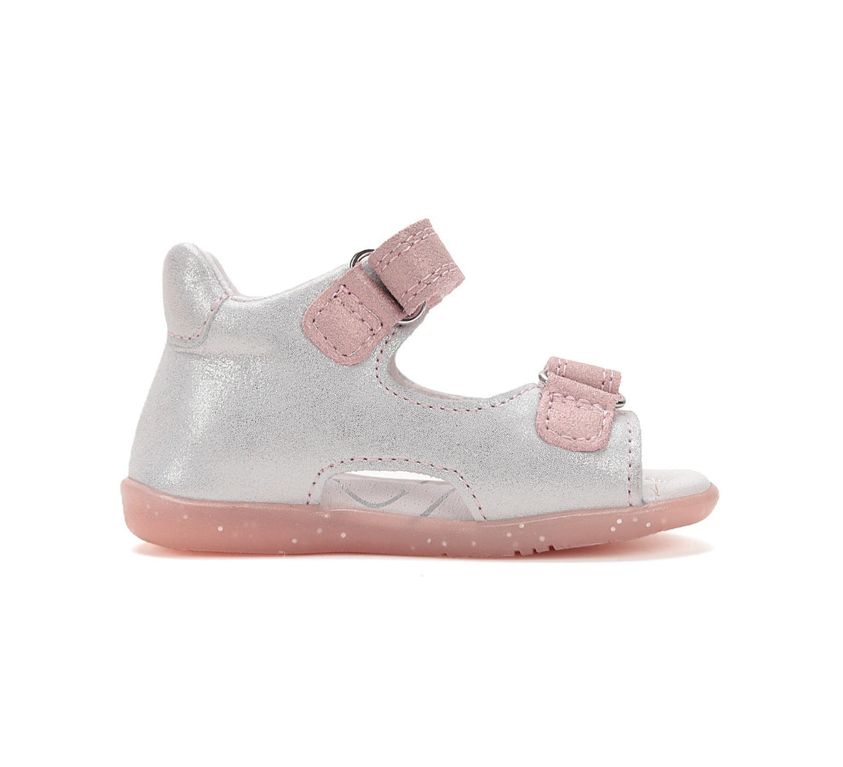 D.D.Step sandale fete 19-24 Silver cu iepuras