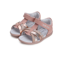 D.D.Step sandale fete 26-31, Pink cu roz gold