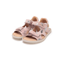 D.D.Step sandale fete Barefoot 26-31, Pink cu pene