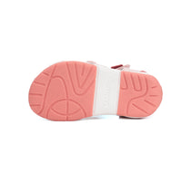 D.D.Step sandale fete piele 20-25 Baby Pink cu coral