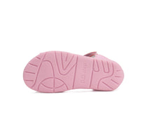 D.D.Step szandál lányoknak, bőr 20-25 Daisy Pink virágmintás