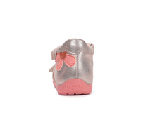 D.D.Step sandale fete piele 20-25 Gold cu floare