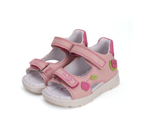 D.D.Step sandale fete Ponte20 supinati 22-27 Baby Pink cu fructe