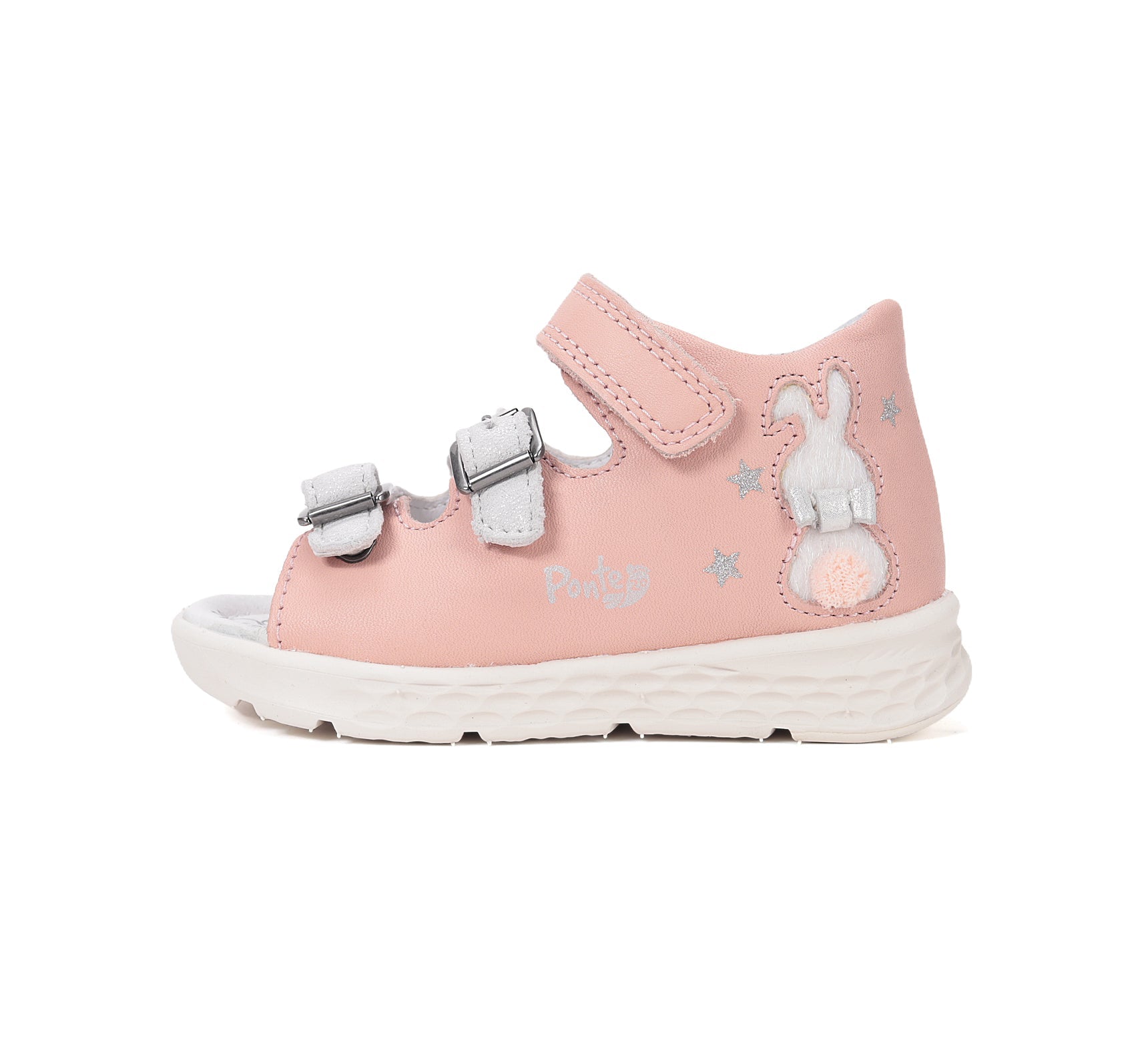 D.D.Step sandale fete Ponte20 supinati 22-27 Baby Pink cu iepuras Imagine secundară a produsului
