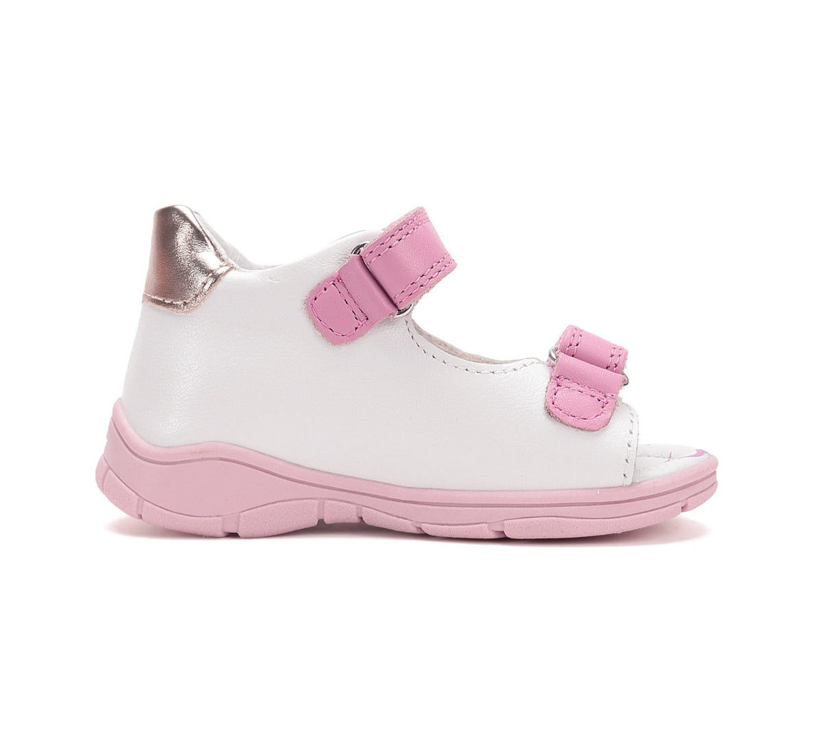 D.D.Step sandale fete Ponte20 supinati 22-27 White cu roz