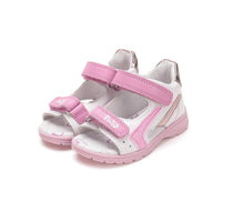 D.D.Step sandale fete Ponte20 supinati 22-27 White cu roz