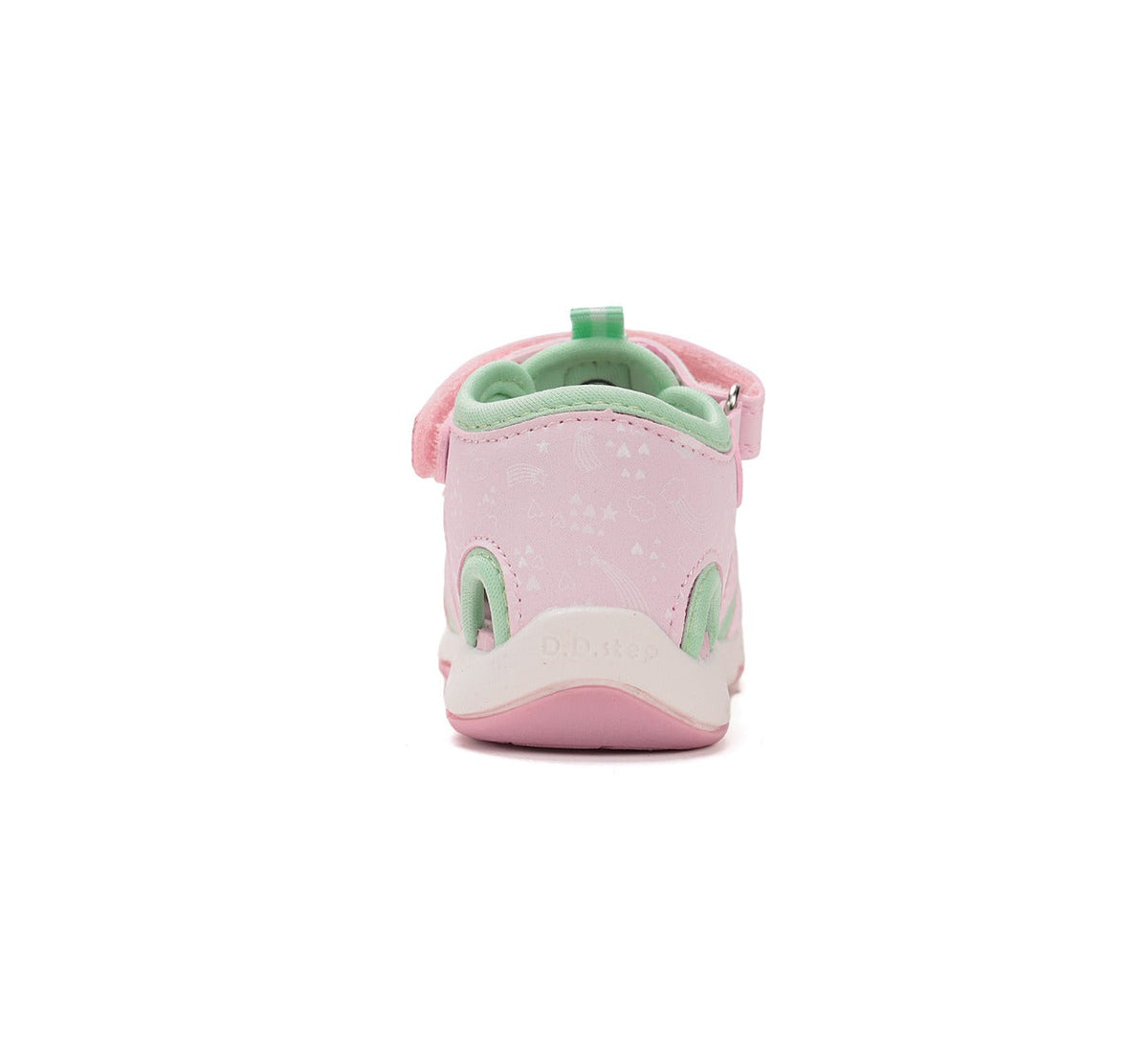 D.D.Step sandale fete "Quick Dry" 20-25 Daisy Pink cu stelute si comete