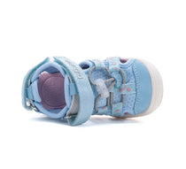 D.D.Step sandale fete "Quick Dry" 26-31 Sky Blue cu stele